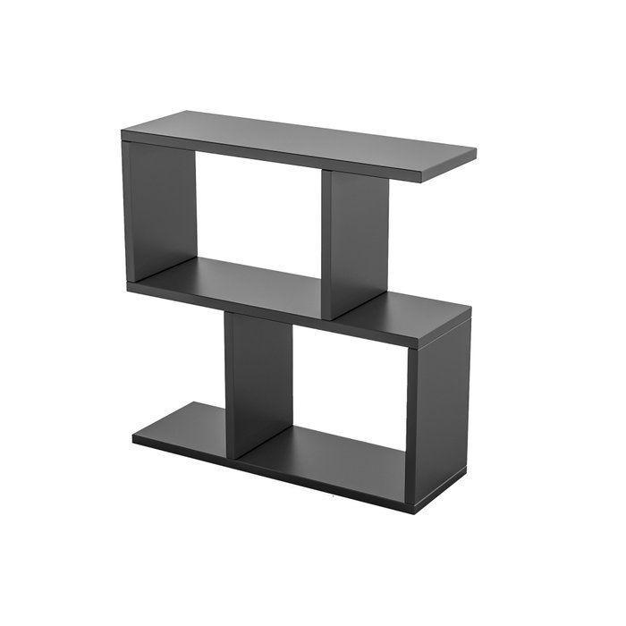 Hanah Home Mesa Auxiliar Life, Antracita, 60x60x20 cm